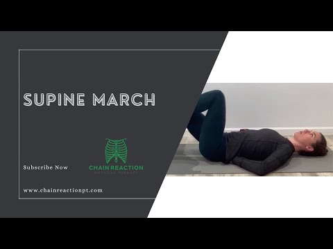 Supine March