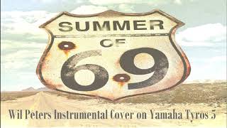 Summer of 69 (Wil Peters Instrumental Cover on Yamaha Tyros 5) screenshot 5
