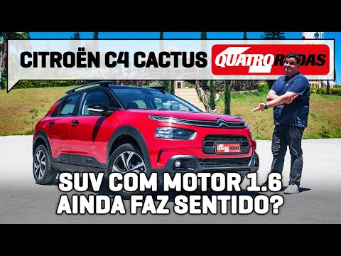 Citroën C4 Cactus é MAIS EQUIPADO que Aircross, mas MANTÉM motor 1.6