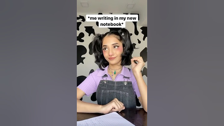 Writing in a new book be like