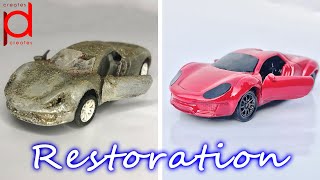 Repair and restoration abandoned old ferrari 430 toy car
--------------------------------------------------------------------------------------------
music: ...