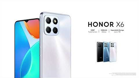 HONOR X6 | 50MP Triple Camera, 5000mAh Long Lasting Battery & Expandable Storage  Up to 1TB