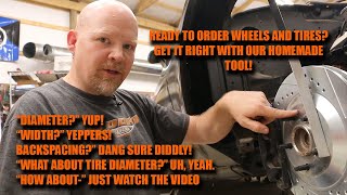 How To Measure Your Car For Wheel and Tire Size PLUS Making A Tool To Make It Easy by Reddirtrodz 1,140 views 8 months ago 18 minutes