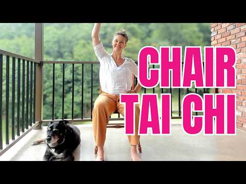 8-Min Tai Chi Inspired Chair Workout for Women 50+ 🌿