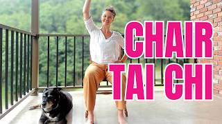 8-Min Tai Chi Inspired Chair Workout for Women 50+ 🌿