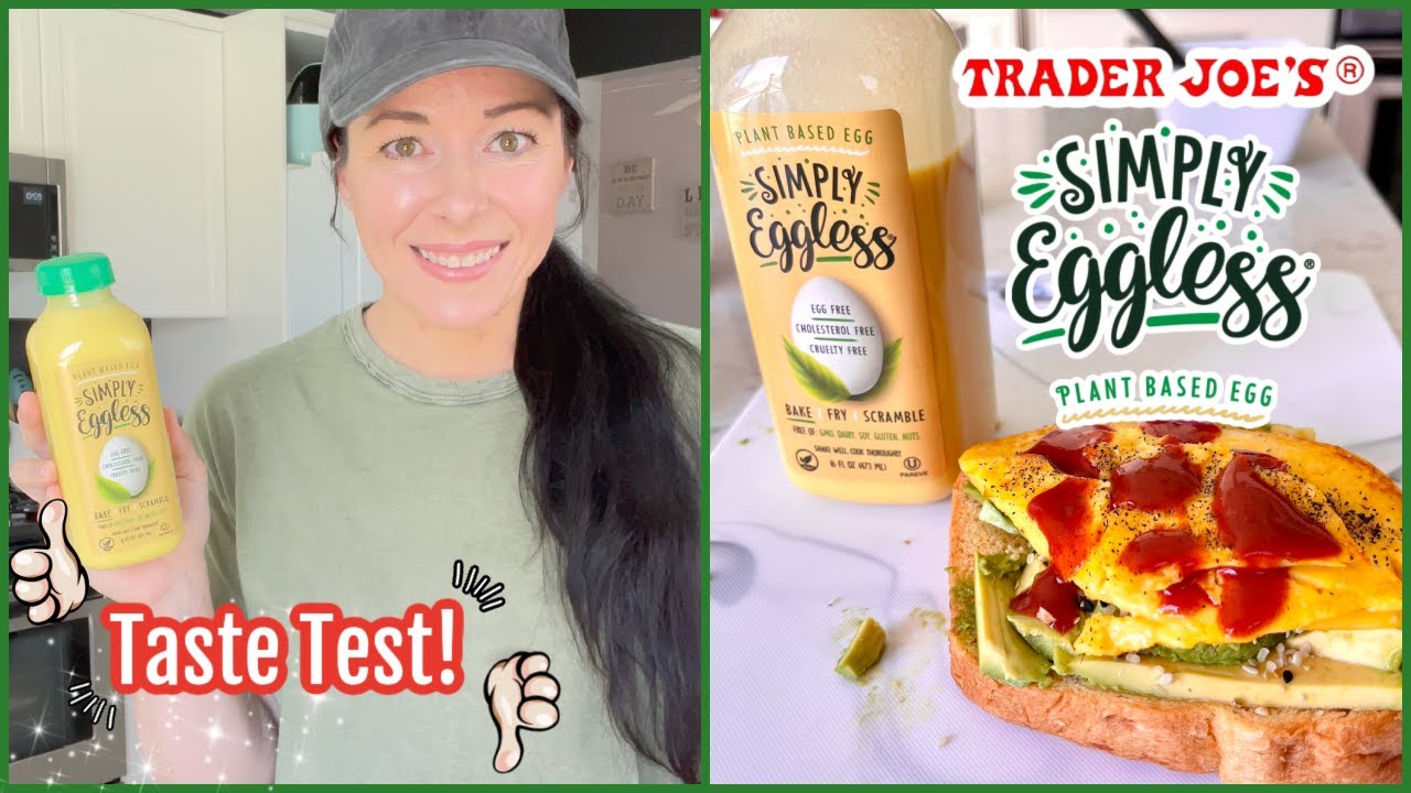 Our Trader Joes Vegan Eggs Taste Test Comparison Review