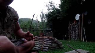 Forked stick trigger