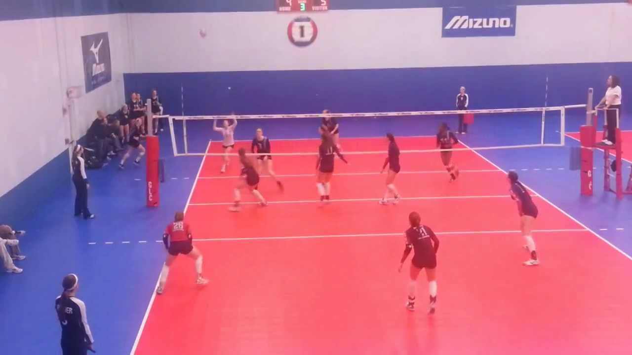 Annika Albrecht Volleyball FEB 18 2013 President's Day Challenge