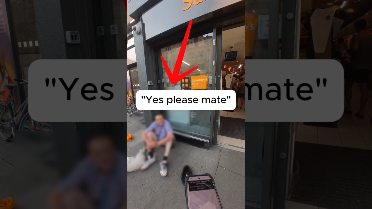 I Bought Him a Meal Deal Before Delivering the Order 🧃🥪 | Uber Eats Cambridge