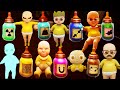 The Baby In Yellow The Black Cat - All bottles effects How to get all bottles Puzzles Ending