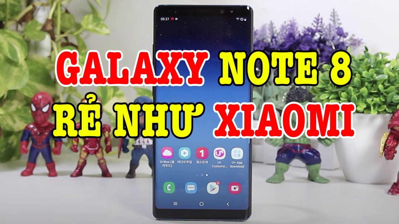 Galaxy Note 8 mới 2 sim GIẢM SỐC bằng Poco X3 nè anh em