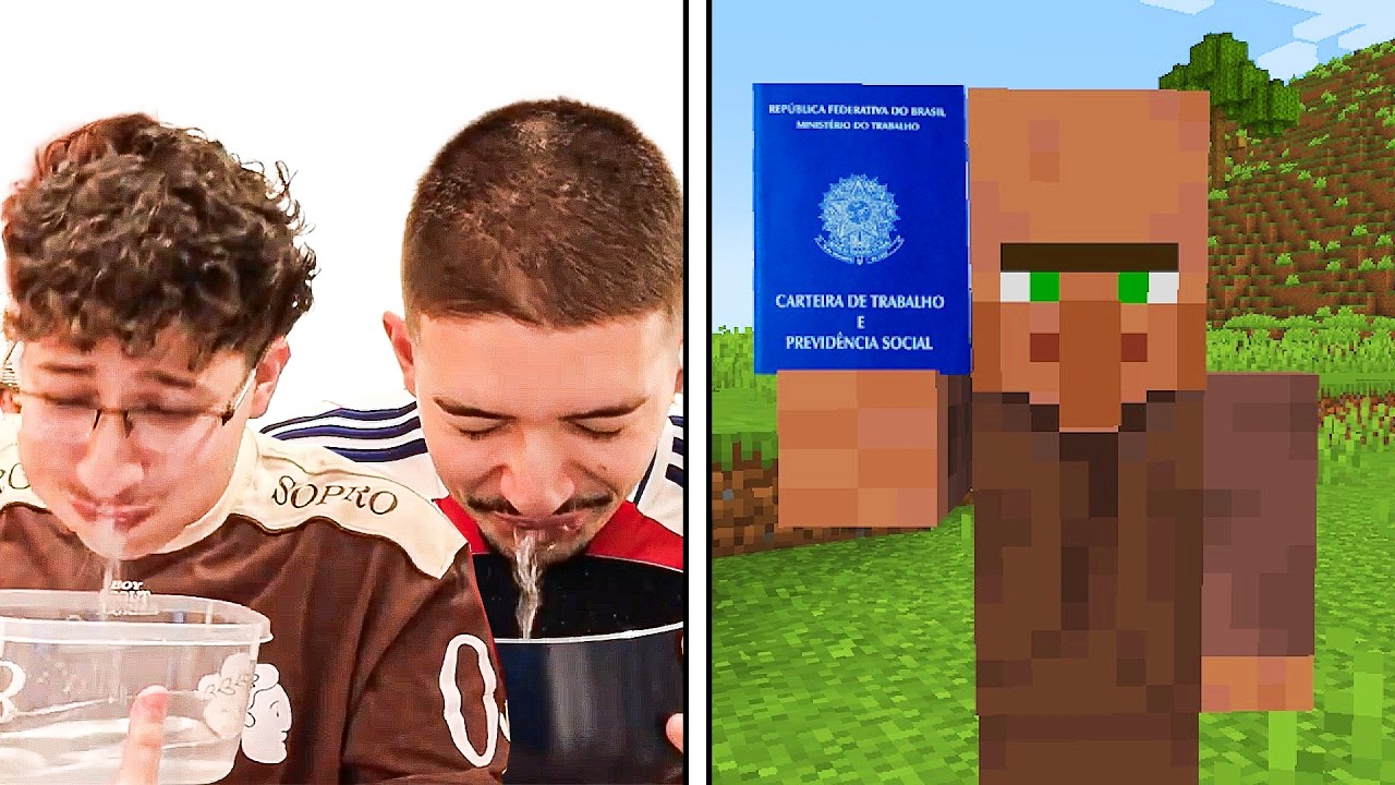 TENTE NÃO RIR COM ÁGUA NA BOCA ft 