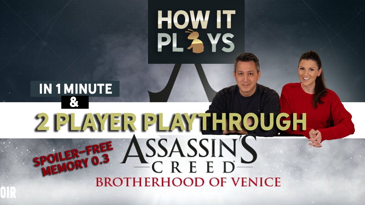 Assassin’s Creed Brotherhood of Venice Board Game Playthrough Review