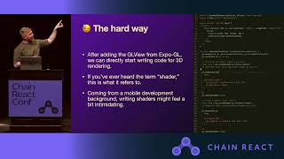 Perttu Lähteenlahti - 3D Experiences in React Native With Expo-GL (Chain React 2024)