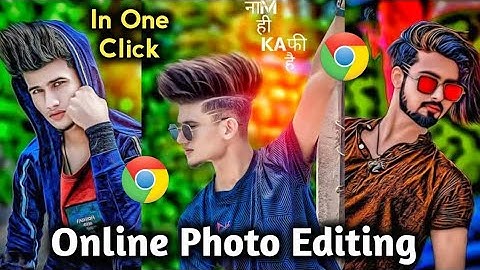 The easiest way to online photo editing || one click photo editing || online cb photo editing #viral