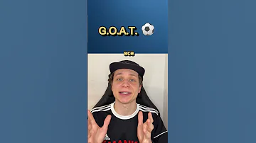 Почему Месси называют GOAT? Ответ в конце
