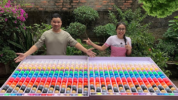 Puzzle sort ball challenge game solve mode in rainbow order