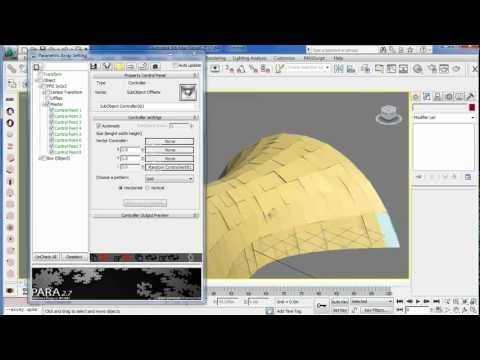 Randomizing thickness in surface paneling