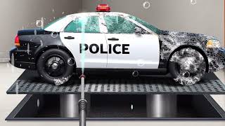 Car Service Gameplay 🚔🚗 | Police Car Cleaning & Repair | Episode #2 screenshot 3