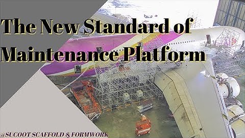 【SUCOOT】The New Standard of Platform│Mobile Working Platform│Ring Lock System Scaffolding