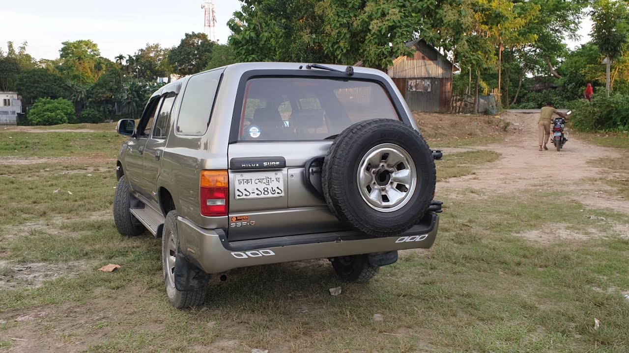 narayanganj to signboard link road toyota hilux surf 2nd generation