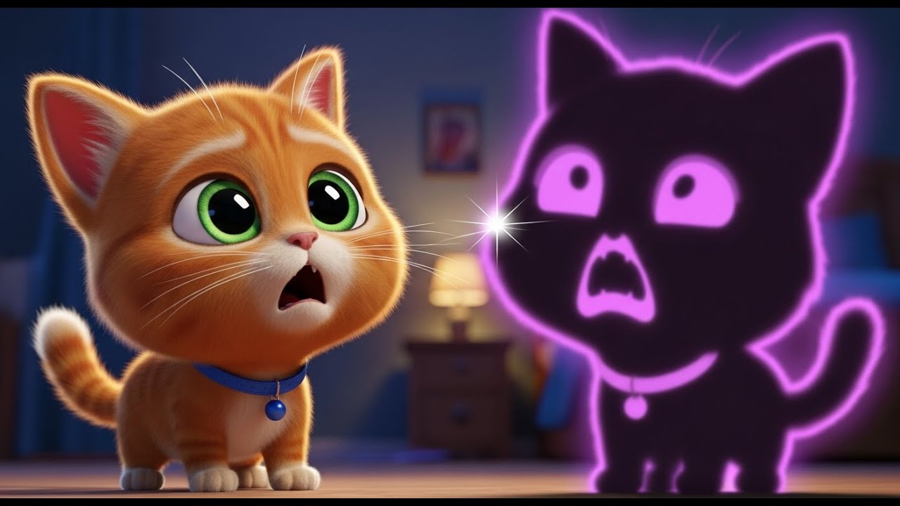 Mimi is SCARED OF A SHADOW MONSTER! 😱🤫 | Mimi Meow