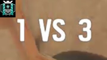 1v3 Overtime Match Point Clutch|Rainbow Six Siege