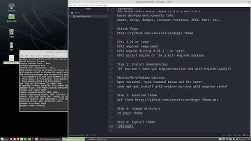 How to install Qogir Theme on Linux Mint, Ubuntu, Debian