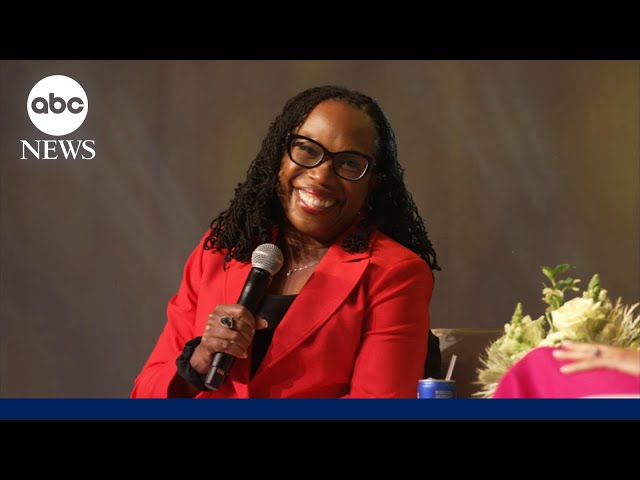 Justice Ketanji Brown Jackson reflects on life in the public spotlight