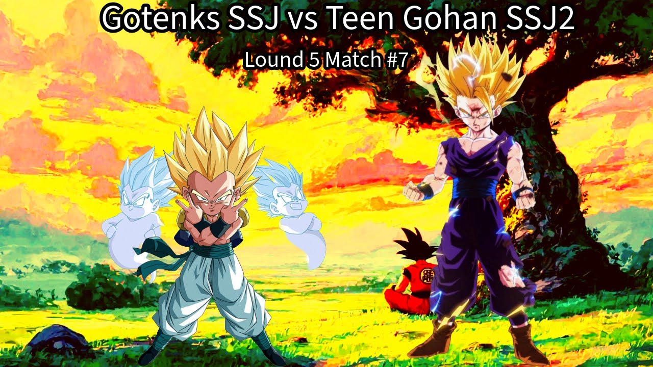 Lound 5 Match #7: Gotenks SSJ vs Teen Gohan SSJ2 (Dragon Ball Raging Blast 2 Ultimate Tournament)