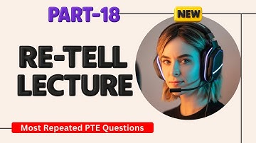 Retell Lecture PTE Speaking | Timer and Answers | Real Exam Questions OCTOBER 2025