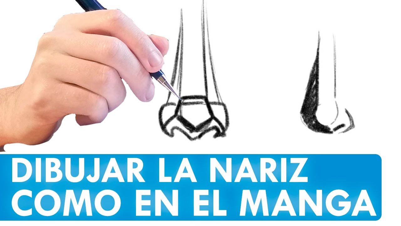 Cómo dibujar la nariz estilo manga Lea Caballero - YouTube