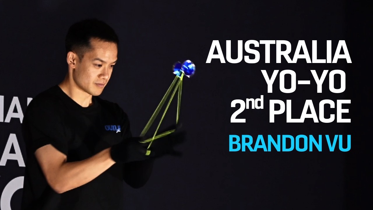 Brandon Vu – 2nd Place – Australia Yoyo Championships 2025