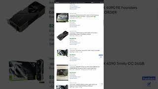 GPU Scalping Lives On 🤬 RTX 4090 Over $4000😱