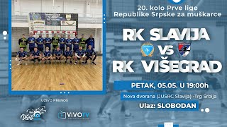 Rk Slavija - Rk Višegrad - Prva Liga Rs Prenos Uživo