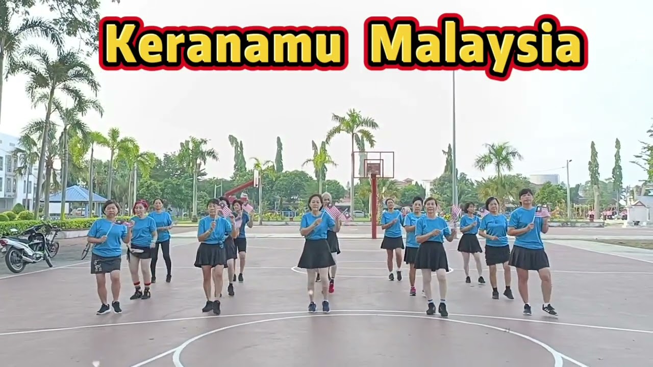 Keranamu Malaysia*Demo by SBK Fitness Line Dance Group
