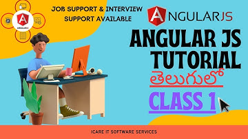 Angular JS tutorial Class 1|Htmlcss|Javascr|icareitsoftwareservices|Dotnet Full Stack|100℅placements