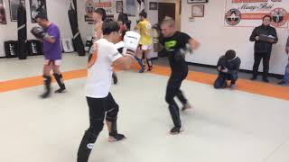 UFC & K1 World Champions Tj Dillashaw & Takeru Segawa Drilling The BMT Dutch Drill