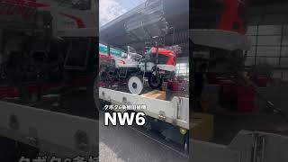 6条植え田植え機！大人気クボタNW6 #クボタ田植機 #田植え機