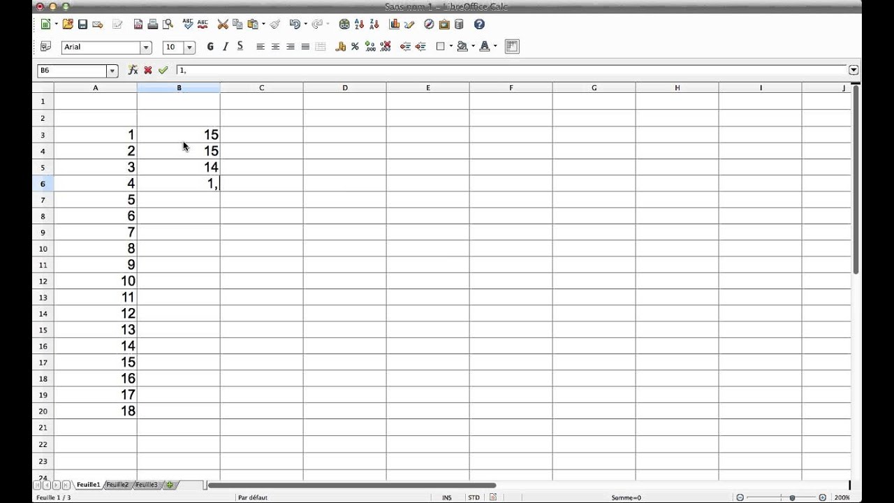 Tutoriel sur le tableur - YouTube