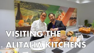 WHY ALITALIA HAS THE BEST AIRPLANE FOOD - A visit to their test kitchen