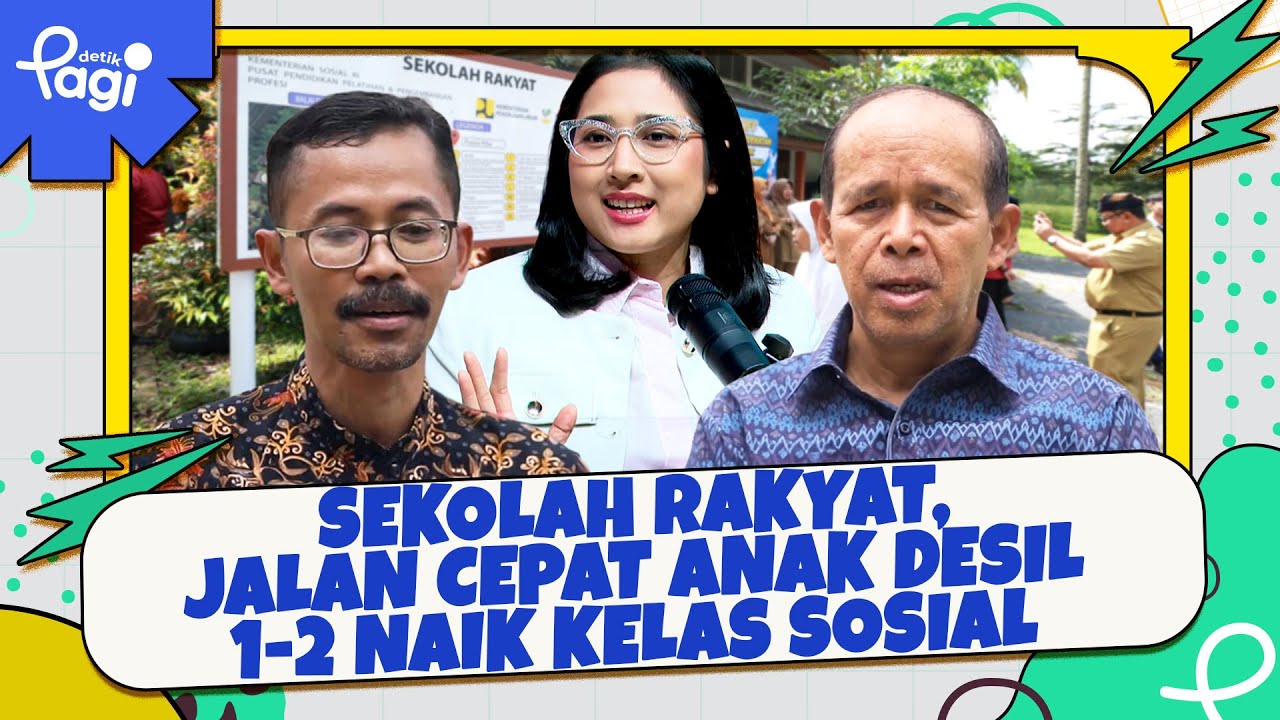 Sekolah Rakyat, Jalan Cepat Anak Desil 1-2 Naik Kelas Sosial