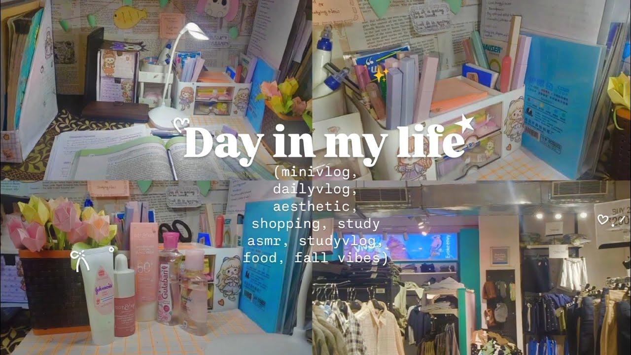 ⋆.𐙚 ̊A day in my life♡| (