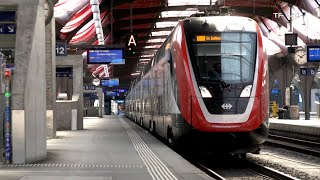 IR 13 nach SG Chur in Zurich - RABe 502 , FV Dosto
