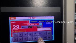 Operation Steps of Sand Dust Test Chamber