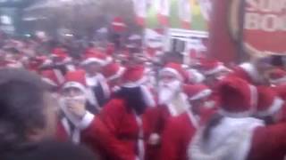 OurTour and 15,000 Record Breaking Portuguese Santa's in Porto, Portugal