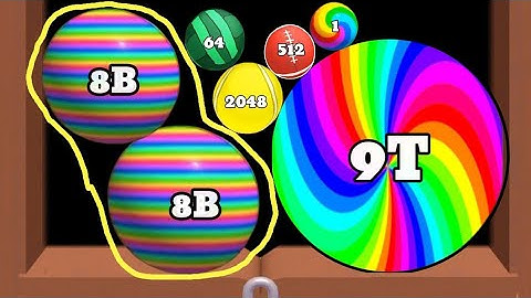 Ball Run 2048 ♾️ vs Blob Merge 3D Game - All Levels part 04