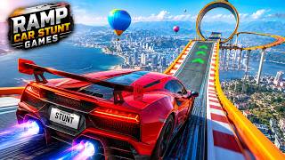 IMPOSSIBLE Mega Ramp Stunt! 😱 | Ramp Car Stunt Car Games Gameplay screenshot 3