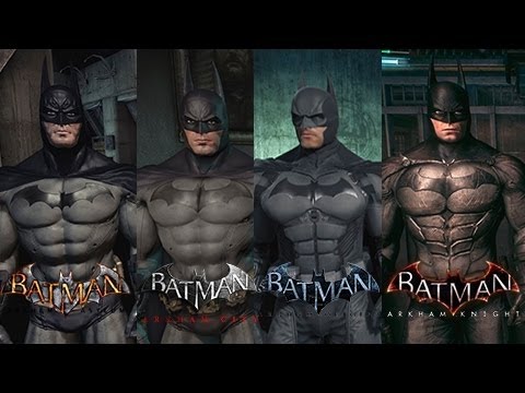 Top 67+ imagen evolution of batman arkham games