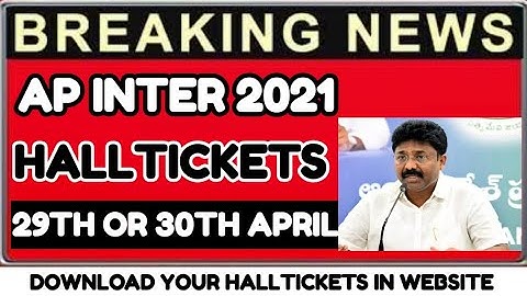 AP INTER EXAMS HALLTICKETS RELEASING 29TH OR 30TH APRIL || BSD TELUGU TECH